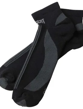 Chaussettes Longues Complete 50411 Medium Half Black / Dark Anthracite EU 36-38