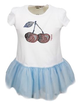Monnalisa Vestito Monnalisa bianchi