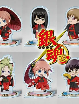 Gintama Anime Acrylic Standee Keychain Kagura Kamui Chibi Desktop Decor Kawaii Collectible Fans Gift - Aliexpress - FashionsVida