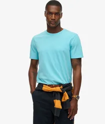 Superdry Herren Klassisches Essential T-shirt Light Blue - Größe: L