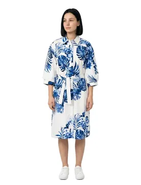 Vestito A Maniche 3/ 2602227 Milk 36