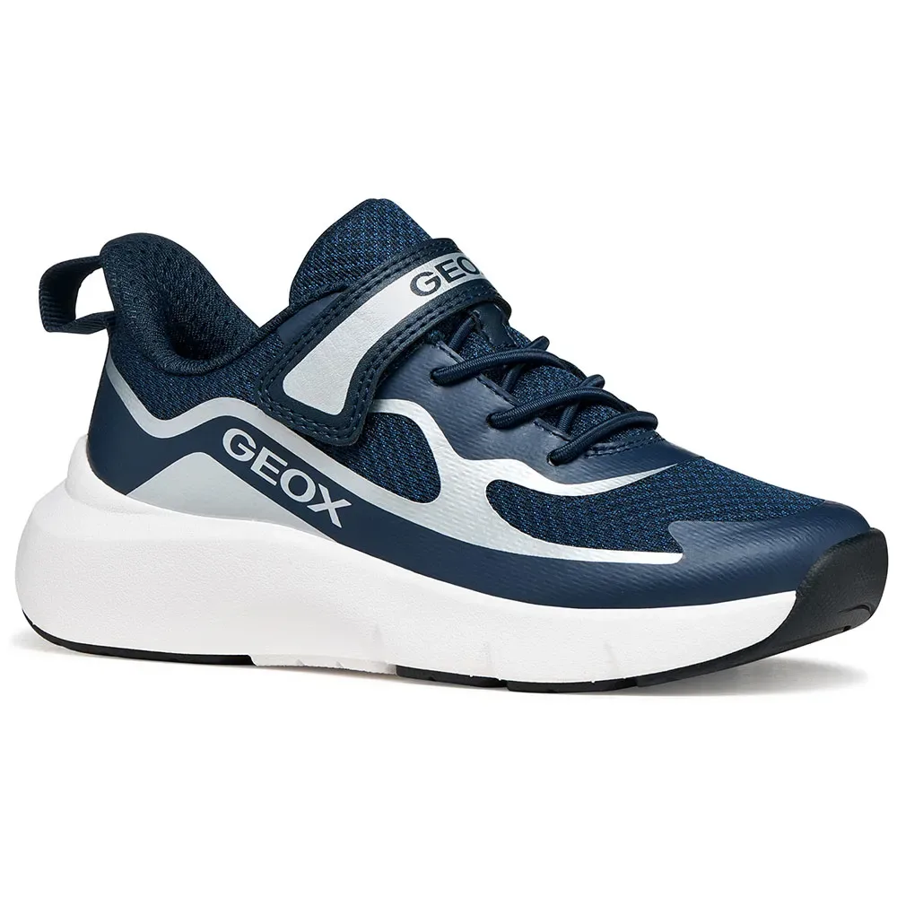 Scarpe Senza Lacci Pro-ran Navy / Silver EU 32 - Geox - FashionsVida
