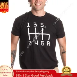 Speed Manual Transmission Shift Pattern | Car Buff Guy Mechanic Racing T-Shirt