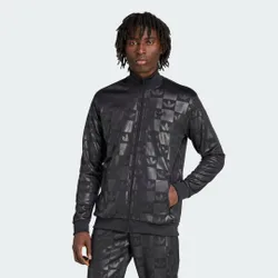 Monogram All Over Print Regular Track Top XL Black