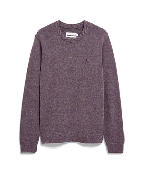 Pullover ALVAARIO rojo M - Armedangels - FashionsVida