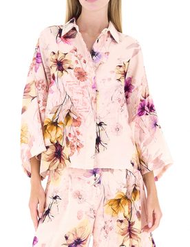 Camicia in viscosa ROSA CHIARO S