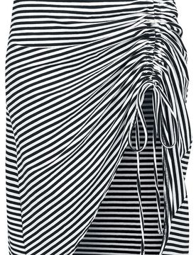 Rockabilly Rock knielang - Beach Breeze Skirt - S bis 4XL - für Damen - Größe M - schwarz/weiß - Frauen - female