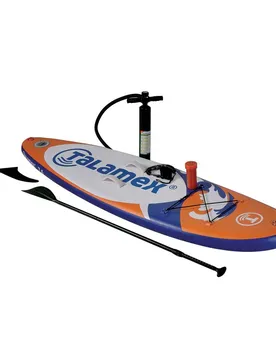 Ensemble De Paddle Surf Gonflable Wave 7´6´´ White / Orange / Blue 228.6 cm unisex