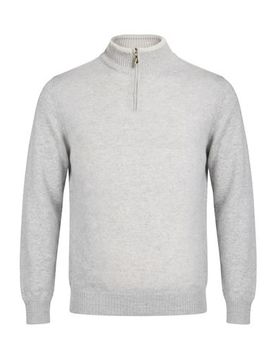 Rollkragenpullover Herren Hellgrau 50 Herren