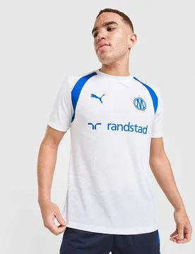 Mens Maglia Allenamento Olympique Marseille - Bianco, bianco bianco Uomo taglia L - Puma - FashionsVida