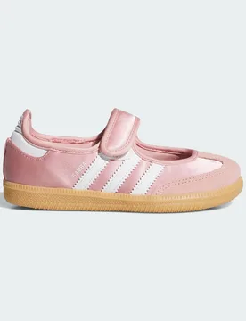 SCARPE SAMBA JANE 34 Wonder Mauve / Cloud White / Gum - Adidas - FashionsVida
