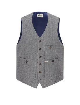 Chaleco tradicional LUSEBA azul 52 - LUIS TRENKER - FashionsVida
