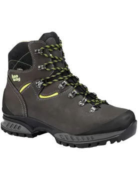Chaussures de trekking GORE-TEX - Tatra II GTX Asphalt/Yellow en Cuir - Taille 44 - Gris - Hanwag - FashionsVida
