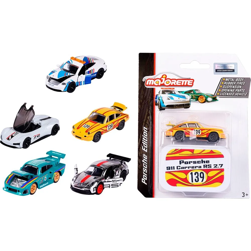 Porsche Motorsport Deluxe 1:64, 5 Surt - Majorette - FashionsVida