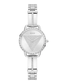 Montre Emperor Silver / Silver / Gray One Size - Guess - FashionsVida