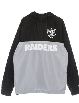 Giacca a Vento Infilabile Uomo Nfl Windbreaker Lasrai Black/dark Grey