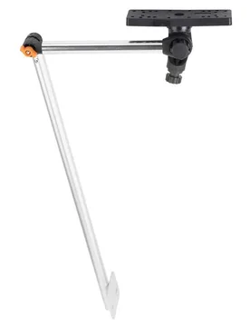 Long Rectangular Probe Support Silver One Size unisex - Sparrow - FashionsVida