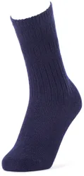 Extra Roomy Thermal Softhold® Seam‑free Socks - Navy - Size: S