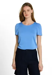 Feminine pique T-shirt female