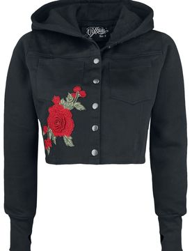 Kapuzenjacke - Rea Jacket - S bis XXL - für Damen - Größe L - schwarz - Frauen - female
