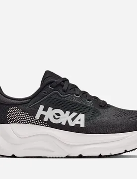 Men's Arahi 9 Road Running Shoes in Black/White, Size 12 - HOKA - FashionsVida
