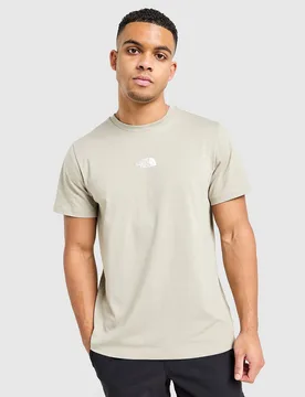 Centre Logo T-Shirt - Herren, Braun - male - Size: S - The North Face - FashionsVida