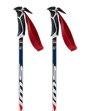 Bâtons World Cup Pro Sl Carbon Red / Blue 115 cm Homme