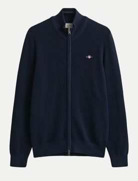 Gant Regular-Fit Cardigan Blau L