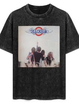 Kim larsen / Gasolin album cover efter endnu en dag T-Shirt - Aliexpress - FashionsVida