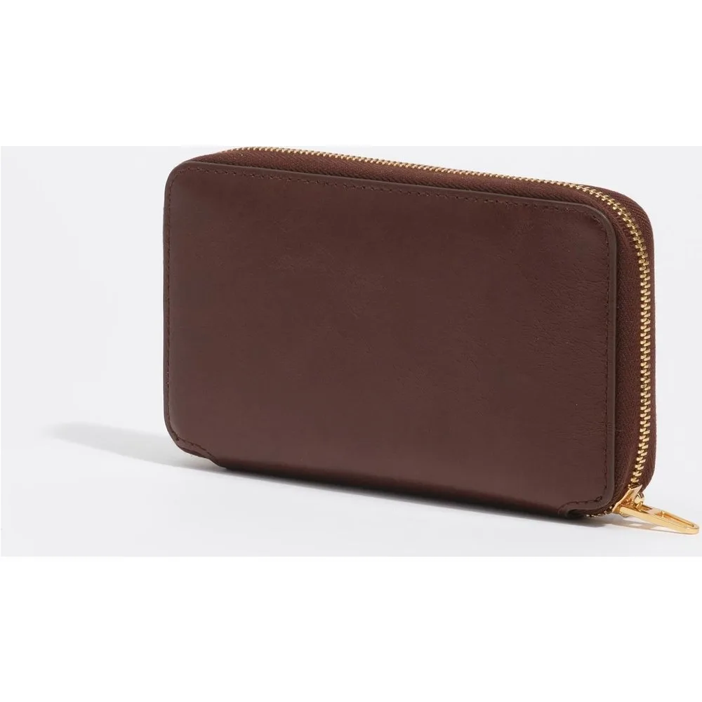 Cartera de mujer con cremallera mediana piel - Bimba y Lola - FashionsVida