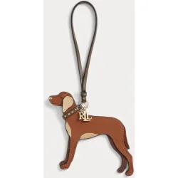 Llavero charm de piel