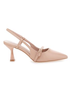 Décolleté nude slingback con cinturino P652 40