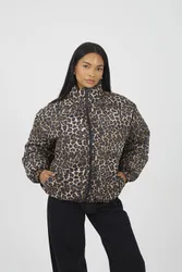 Reversible Oversized Puffer Jacket - Black - Size: 12