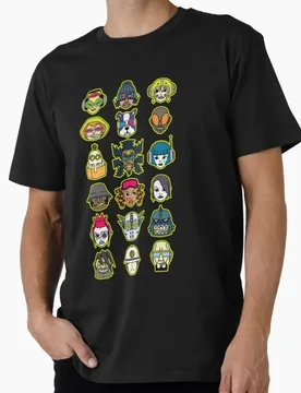Jet Set Radio Characters Cute Video game Gift t shirt for Anime lover Short Sleeve Graphic Tee Y2K clothes All size cartoon Tops - Aliexpress - FashionsVida