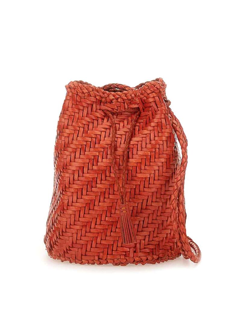 Pompom Double Jump Tan Borsa