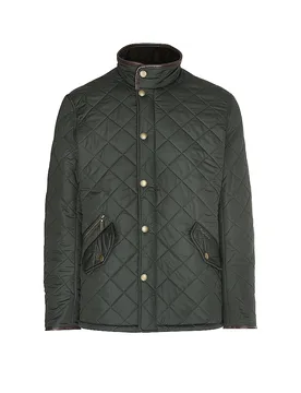 Chaqueta acolchada POWELL verde oscuro L - Barbour - FashionsVida