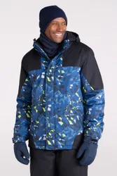 Mens Ski Jacket and Pant Set - Dark Blue