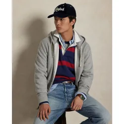 Sudadera con capucha de hombre RL con cremallera