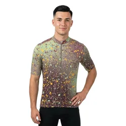 Maglia A Maniche Corte Cmpt Sprinkle Brown