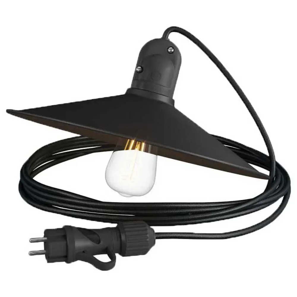 Cables Suspension Luminaire Snake Eiva Swing 5 M Black One Size - Creative - FashionsVida
