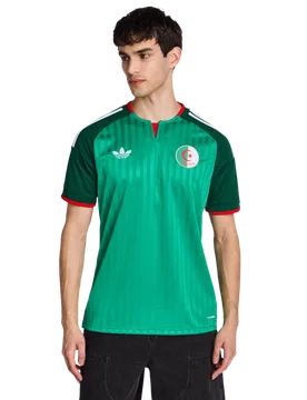 Algeria Men Jerseys/Replicas - Green - Size XS - Poly Jersey - Green - Size: Extra Small - Adidas - FashionsVida