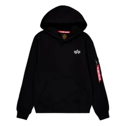Industries Signature Backprint Hoodie Black M Herren