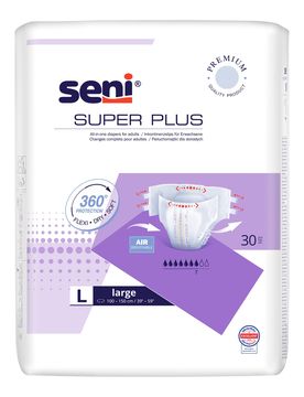 Inkontinenzwindel Super Plus, 30 Stück L weiss
