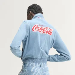 TRACK TOP X COCA-COLA FIREBIRD REG DENIM XS Light Denim