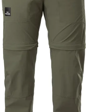 Pantalon de randonnée convertible en short - M Rove Zipoff Pant Khaki - Taille M - Kaki - Eider - FashionsVida