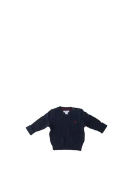 Maglione a trecce POLO BOYS BLU NAVY 12M - Ralph Lauren - FashionsVida