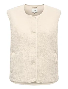 JDYSIMINA TEDDY WAISTCOAT OTW QIQ N female - XL - FashionsVida