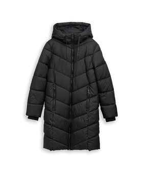 Steppmantel schwarz L damen