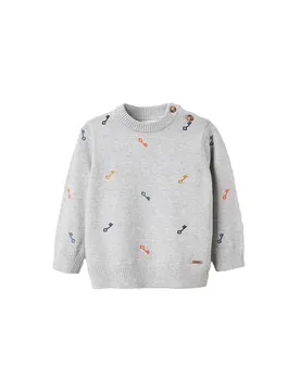Felpa 310700501 Grey 9-12 Mesi