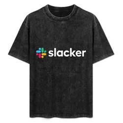 Slacker T-Shirt All Match Basic Short Sleeve Top